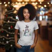 T-shirt Christmas Snowman