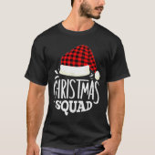 T-shirt Christmas Squad Family Group Matching Christmas Pa (Devant)