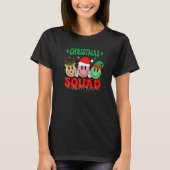 T-shirt Christmas Squad Retro Groovy Christmas Teacher Lif (Devant)