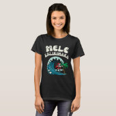T-shirt Christmas Surfing Santa Mele Kalikimaka Xmas Men B (Devant entier)