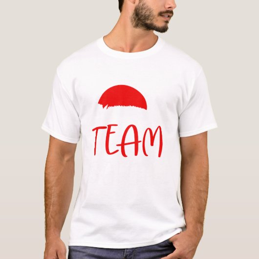 T-shirt Christmas Team Santa Matching (Devant)