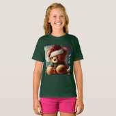 T-shirt Christmas Teddy Bear 2 (Devant entier)