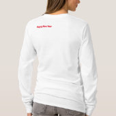 T-shirt Christmas Tee Old Car & Wreath (Dos)