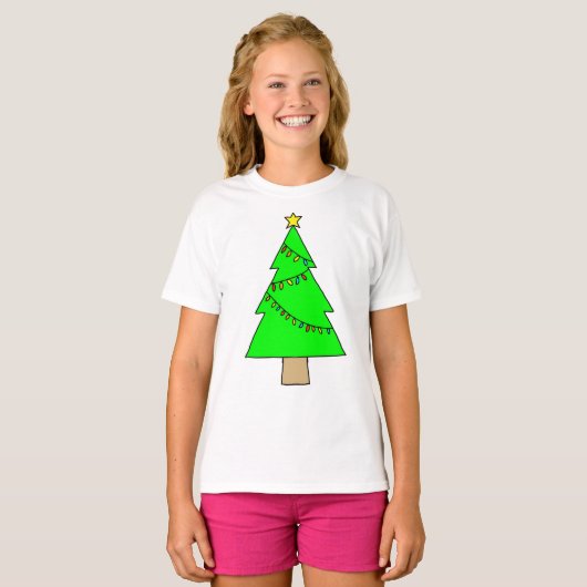 T-shirt Christmas tree  (Devant entier)