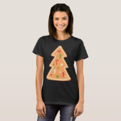 T-shirt Christmas Tree Gingerbread cake Xmas (Devant entier)