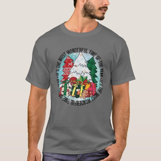 T-shirt Christmas Trees Its (Devant)
