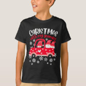 T-shirt Christmas With My Gnomies ,funny Christmas Pajamas (Devant)