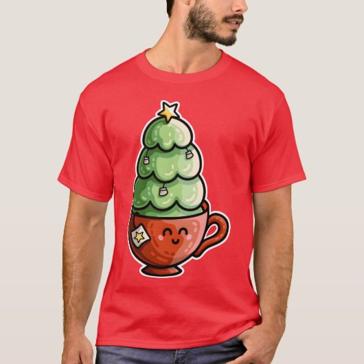 T-shirt Christmasea rétro (Devant)