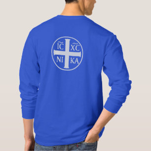 T-shirt Christogram ICXC NIKA Jésus conquiert