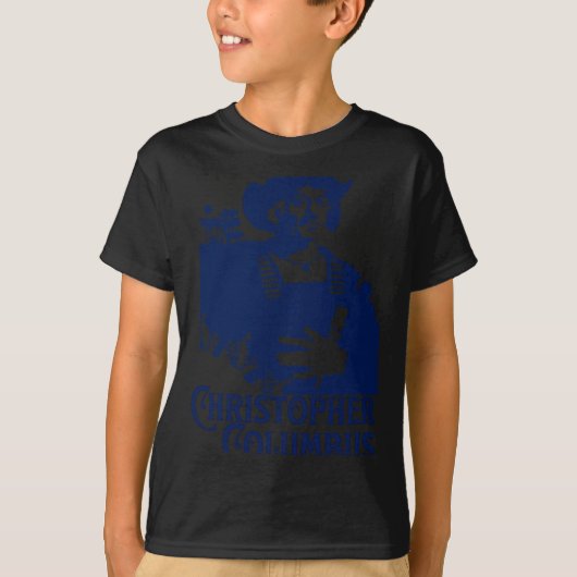 T-shirt Christopher Columbus Explorer Of The New World Col (Devant)