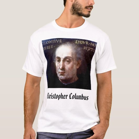 T-shirt ChristopherColumbus, Christophe Colomb (Devant)