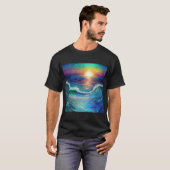T-shirt Chroma Sea Seascape (Devant entier)