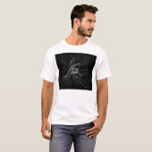 T-shirt Chrome comme cancer Connexion Hevelius Engraving (Devant entier)