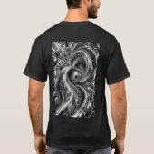 T-shirt Chrome Micro Mosaic Spirale (Dos)