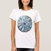 T-shirt Chrome Mystical Eye Design (Devant)