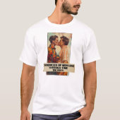T-shirt Chroniques des hommes aiment par le temps, les ann (Devant)
