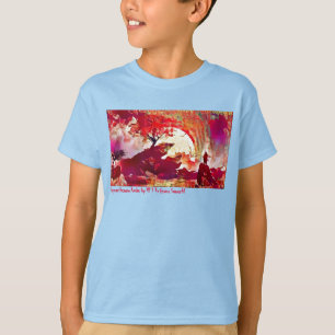 T-shirt Chrysanthemum Yoake - Artiste -NFT Artisans SamurA