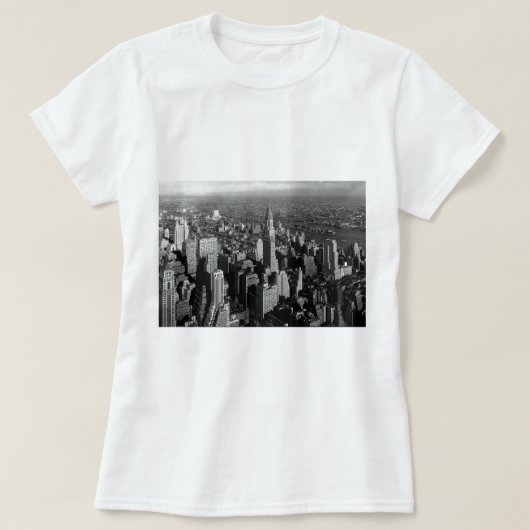 T-shirt Chrysler Building New York Manhattan (Design devant)