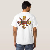 T-shirt Chu Mtu African Folk Art (Dos entier)