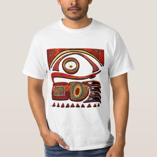T-shirt Chu Mtu African Folk Art (Devant)