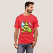T-shirt Chub de Tweetings de saisons (Devant entier)