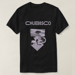 T-shirt Chubbsco temple grainé violet