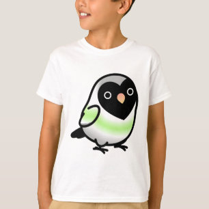 T-shirt Chubby Agender LGBT+ Pride Lovebird