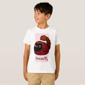 T-shirt Chubby Bird Zodiac Scorpio (Devant entier)