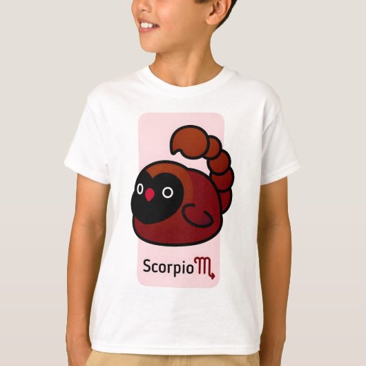 T-shirt Chubby Bird Zodiac Scorpio (Devant)