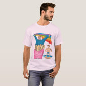 T-shirt CHUBBY CHASER Gay pride LGBT Humour drôle (Devant entier)