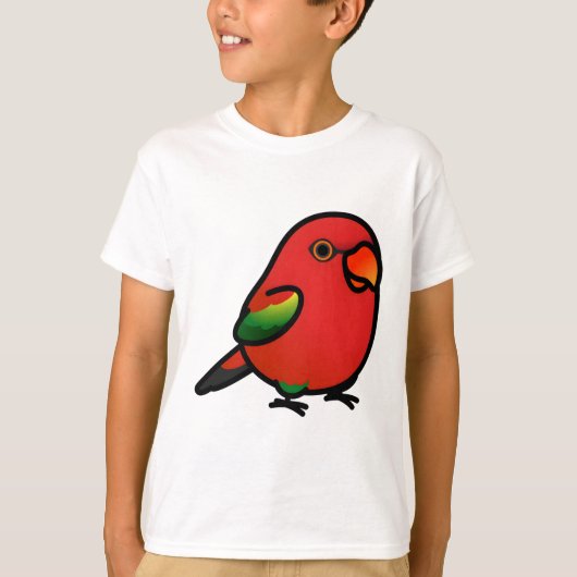 T-shirt Chubby Chattering Lory Lorikeet (Devant)