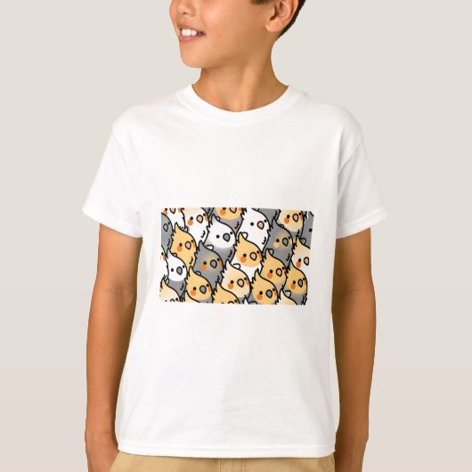 T-shirt Chubby Cockatiel (Devant)