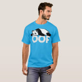 T-shirt Chubby Panda Oof Internet Video Gaming Gamer (Devant entier)