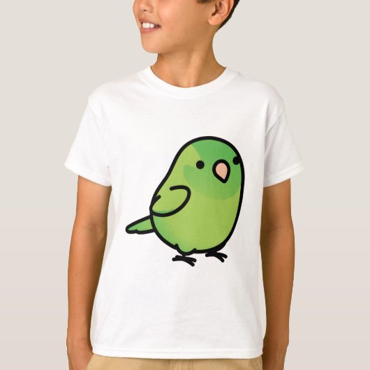 T-shirt Chubby Parrotet vert (Devant)