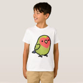 T-shirt Chubby Peach Lime Lovebird (Devant entier)