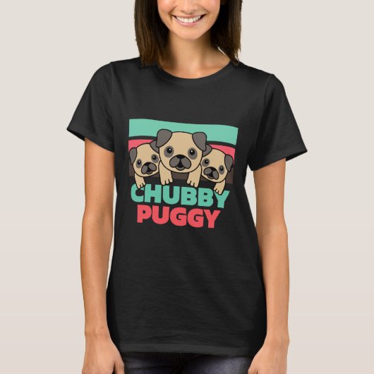 T-shirt Chubby Puggy Classique  1002 (Devant)