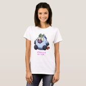 T-shirt Chubby Unicorn Répandre L'Amour Pas La Haine (Devant entier)