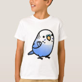 T-shirt Chubby Violet Budgie (Devant)