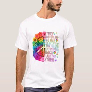 T-shirt Chuchoté à elle Vous ne pouvez pas