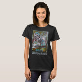 T-shirt Chuchotements de Paris Peinture par Alfred Fox (Devant entier)