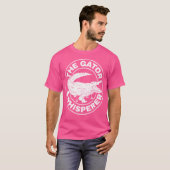 T-shirt Chuchoteur d'alligators Chasseur d'alligators (Devant entier)