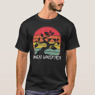 T-shirt Chuchoteur de Bonsaï Jardin Traditionnel Japonais 