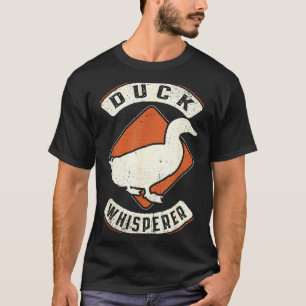 T-shirt Chuchoteur de Canards Vintage Clic Rétro Amour pou
