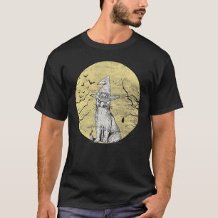 T-shirt Chuchoteur de chat gothique animal minou chaton Ha