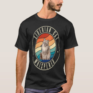 T-shirt Chuchoteur de chat sibérien