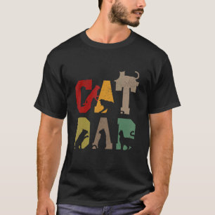 T-shirt Chuchoteur de chats pour hommes Fête des pères Pap