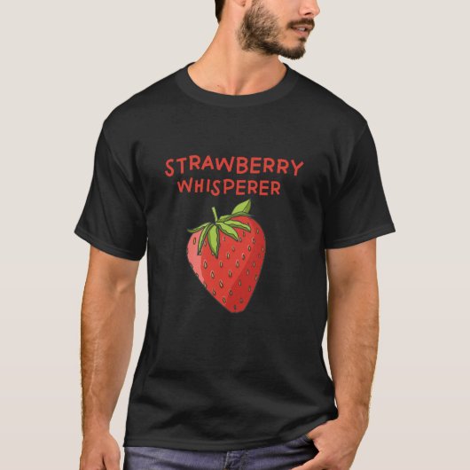 T-shirt Chuchoteur de fraises (Devant)