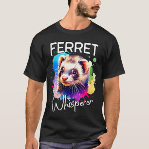 T-shirt Chuchoteur de furet Confort Couleurs Adulte Lourds