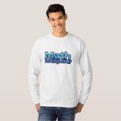 T-shirt Chuchoteur de Maths (Devant entier)
