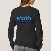 T-shirt Chuchoteur de Maths (Dos)